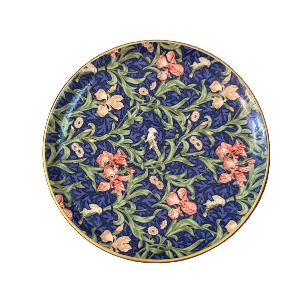 Victoria & Albert Museum William Morris Collection Iris Plate Small 4.75 Inches